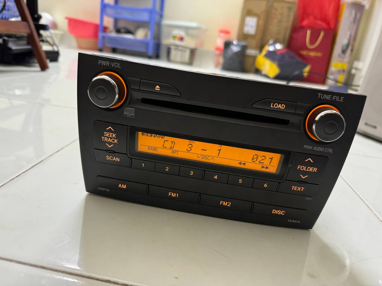 Cd ô tô âm ly toyota