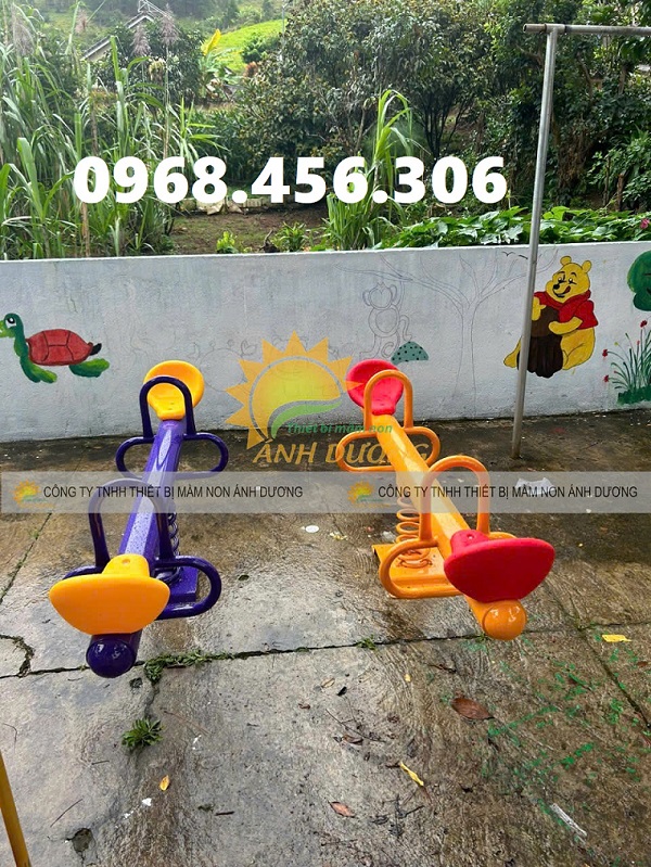 Cầu bập bênh lò xo trẻ em chất lượng cao