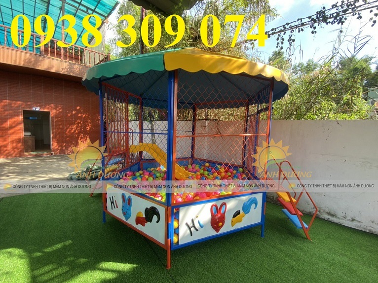 5 Nhà banh sắt ngoài trời có mái, nhà bóng lục giác 5 Nhà banh sắt ngoài trời có mái, nhà bóng lục giác