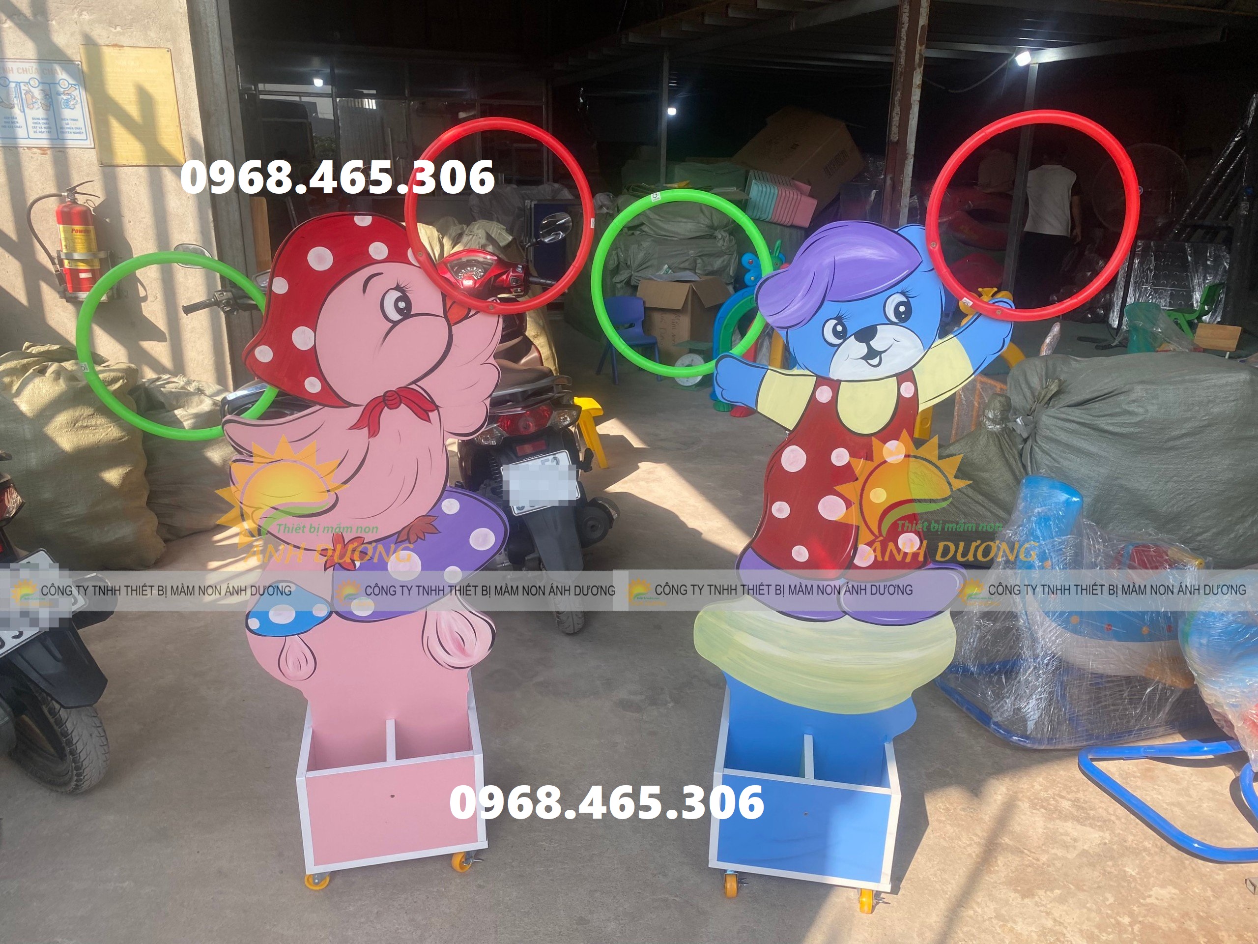 1 Giá ném trúng đích mầm non 1 Giá ném trúng đích mầm non