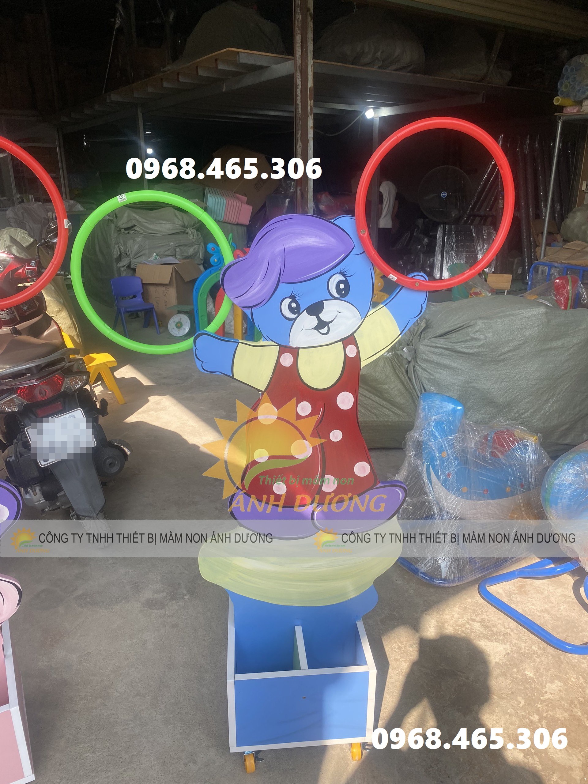 2 Giá ném trúng đích mầm non 2 Giá ném trúng đích mầm non