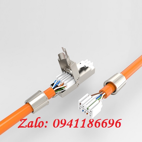 6 Phân phối Hạt mạng chuẩn công nghiệp Ancomteck Cat6A/ CAT7 mã hiệu ACT-S6A-UK