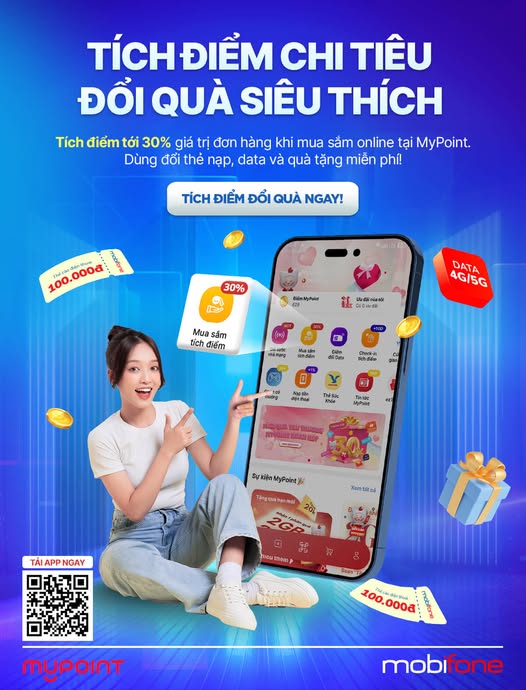 Vào App Mypoint: Tích điểm chi tiêu   Đổi quà siêu thích Vào App Mypoint: Tích điểm chi tiêu   Đổi quà siêu thích