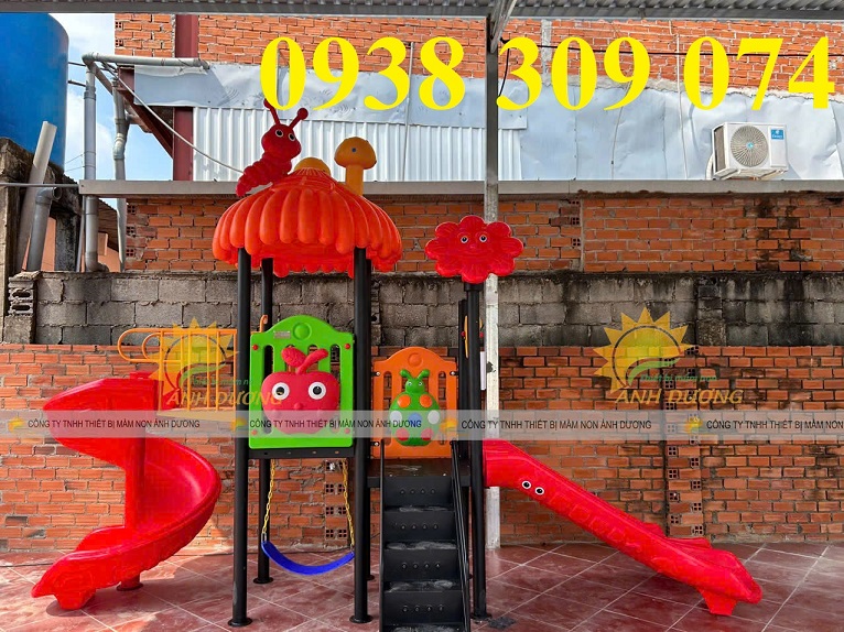 1 Cầu trượt liên hoàn trẻ em giá rẻ, cầu trượt trẻ em xích đu 1 Cầu trượt liên hoàn trẻ em giá rẻ, cầu trượt trẻ em xích đu