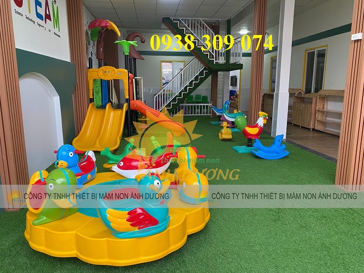 1 Mâm xoay trẻ em, đu quay trẻ em TBMN 1 Mâm xoay trẻ em, đu quay trẻ em TBMN