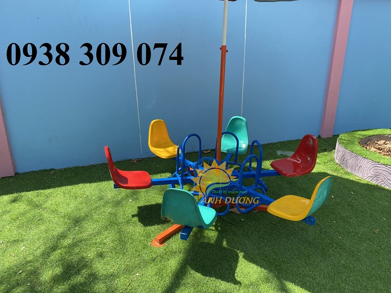 4 Mâm xoay trẻ em, đu quay trẻ em TBMN 4 Mâm xoay trẻ em, đu quay trẻ em TBMN