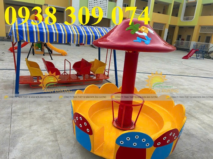 Mâm xoay trẻ em, đu quay trẻ em TBMN Mâm xoay trẻ em, đu quay trẻ em TBMN