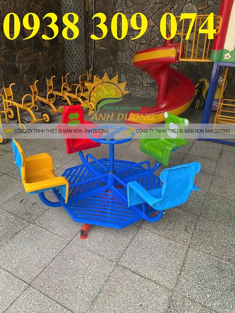 6 Mâm xoay trẻ em, đu quay trẻ em TBMN 6 Mâm xoay trẻ em, đu quay trẻ em TBMN