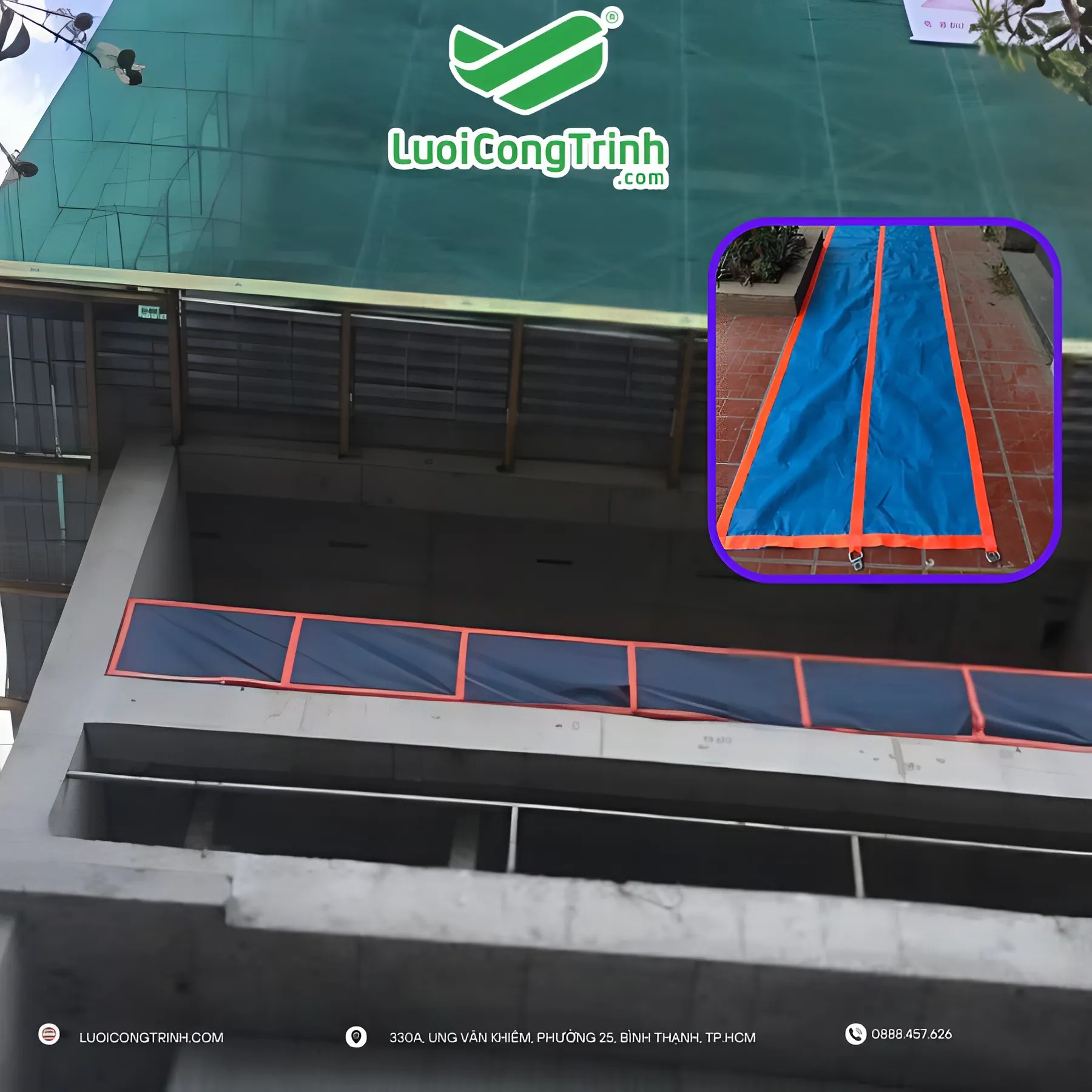 1 Lưới rào công trình 1 Lưới rào công trình