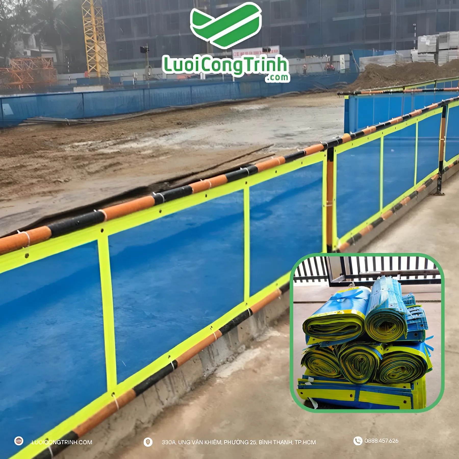 2 Lưới rào công trình 2 Lưới rào công trình