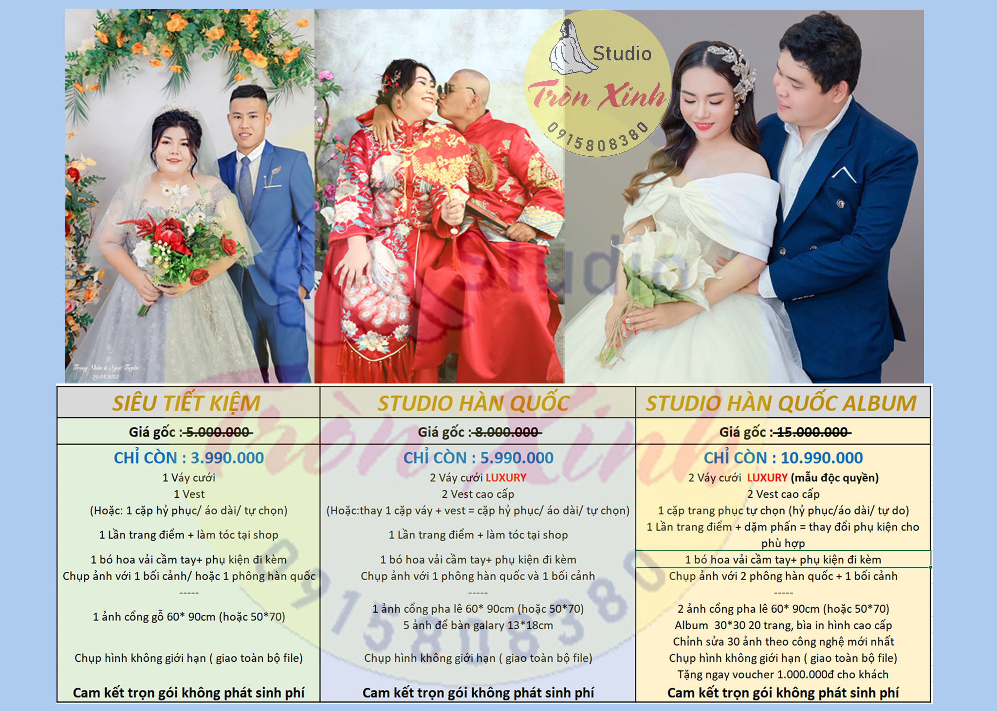 Chụp hình cưới ở studio tại TRÒN XINH Chụp hình cưới ở studio tại TRÒN XINH