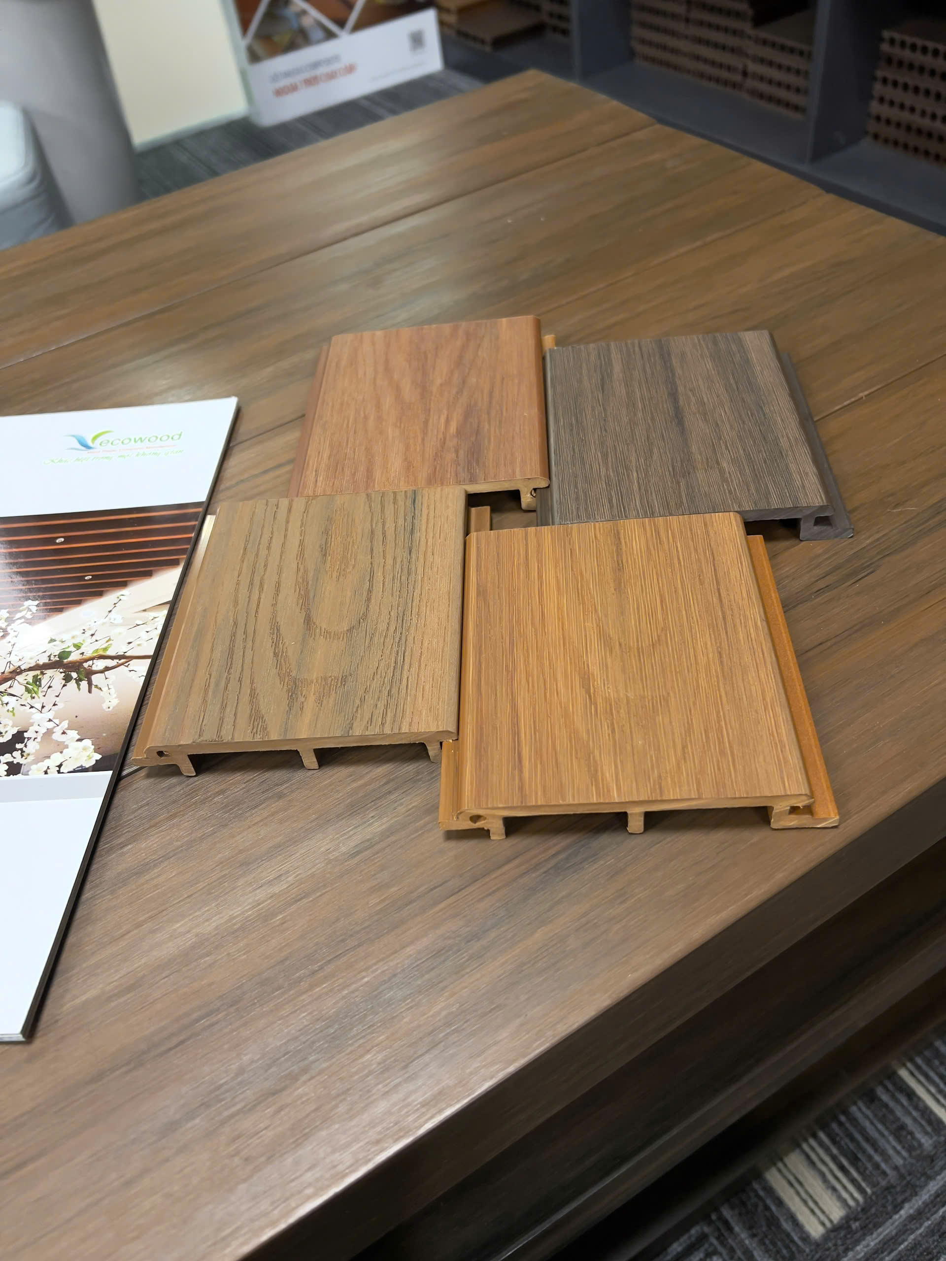 Mã ốp tường trần 2 lớp Ecowood WPO-10016CD Mã ốp tường trần 2 lớp Ecowood WPO-10016CD