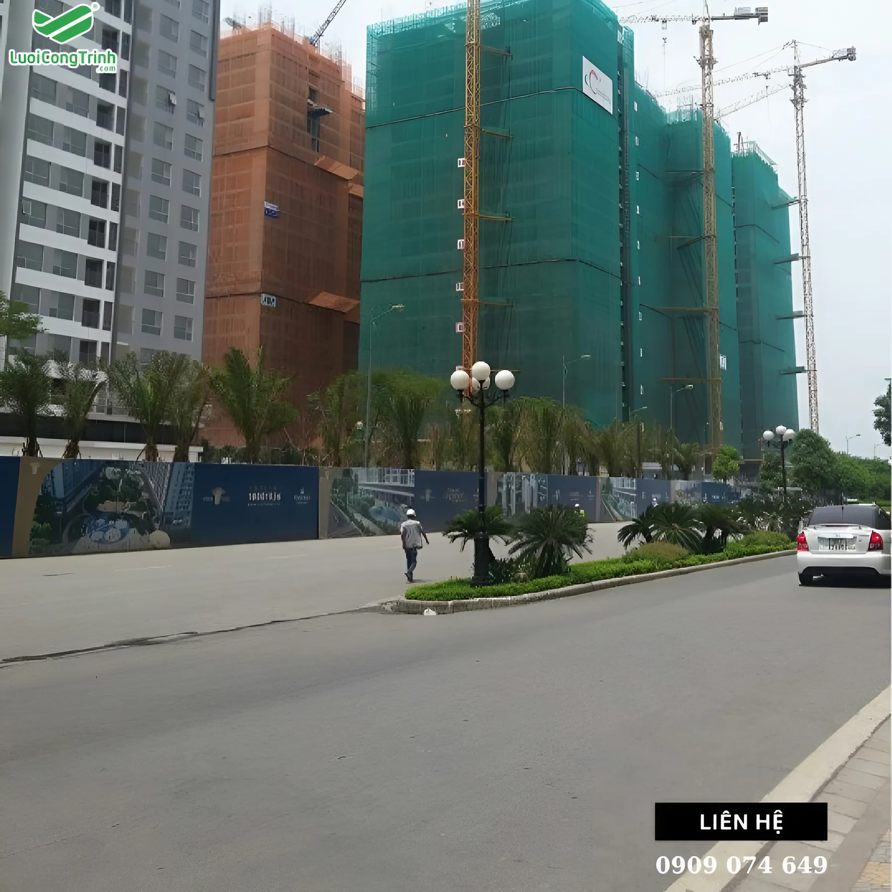 1 Lưới bao che công trình 1 Lưới bao che công trình