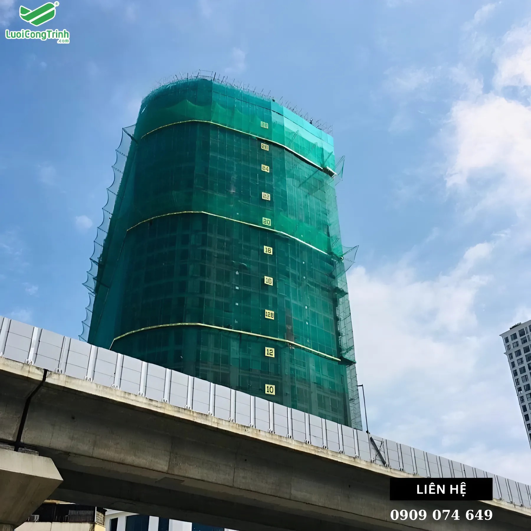 3 Lưới bao che công trình 3 Lưới bao che công trình