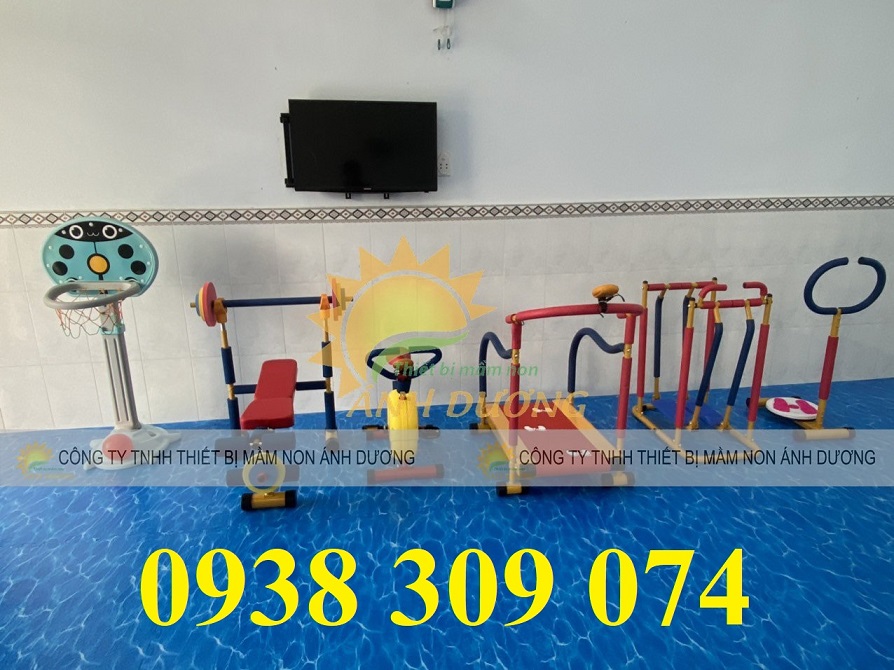 1 Dụng cụ tập gym cho bé, thiết bị gym trẻ em