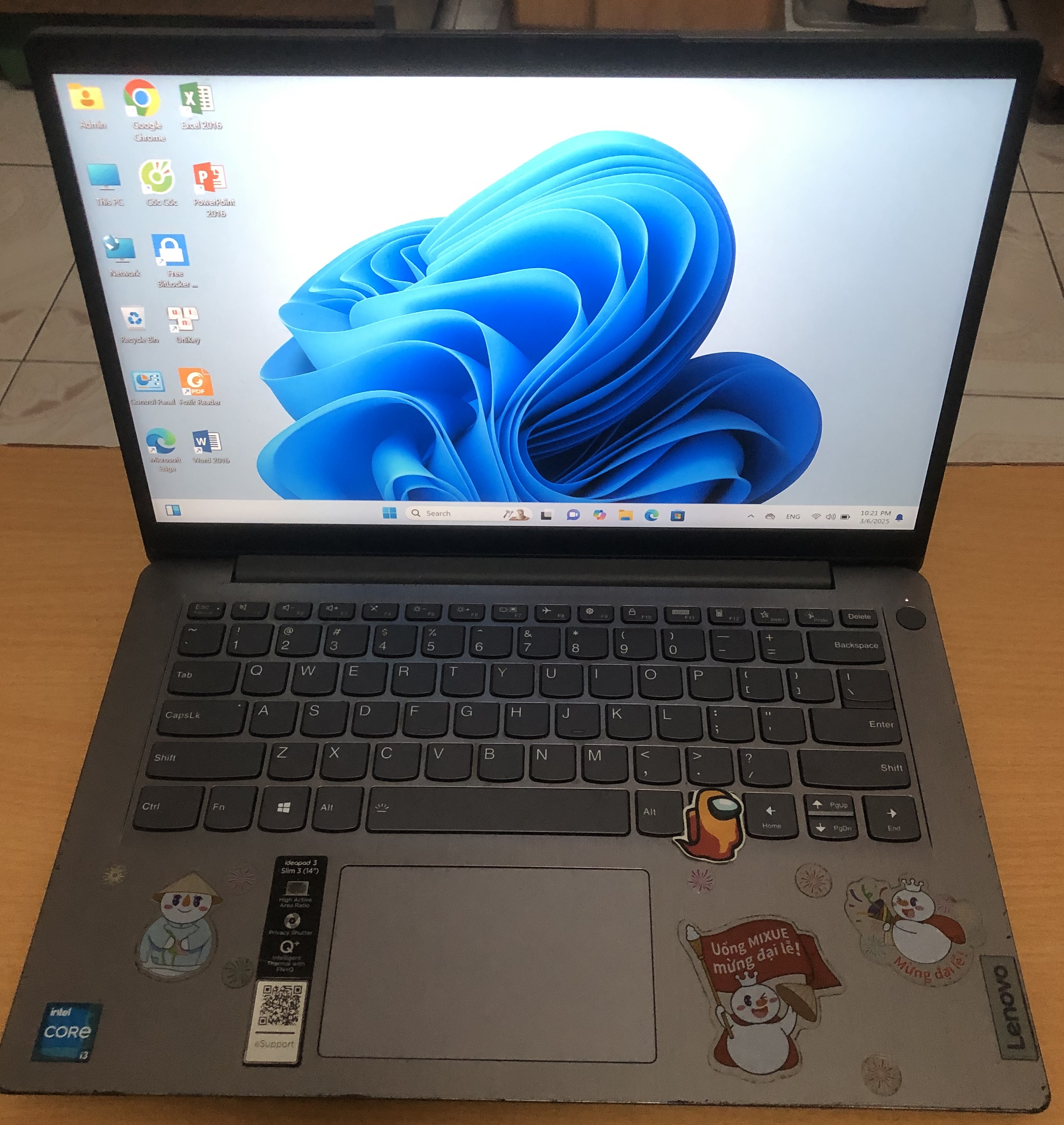 Lenovo Ideapad 3 - laptop cũ cấu hình cao