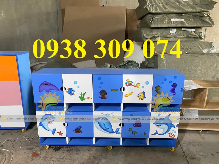 4 Kệ cặp mầm non, kệ đựng balo bằng gỗ cho bé chất lượng cao 4 Kệ cặp mầm non, kệ đựng balo bằng gỗ cho bé chất lượng cao