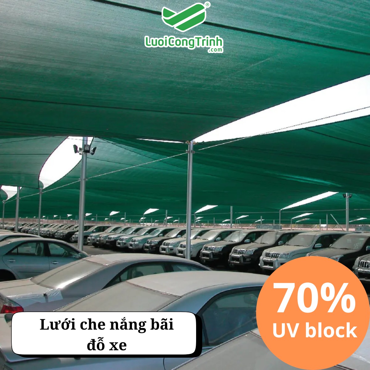 1 Lưới che nắng dệt kim