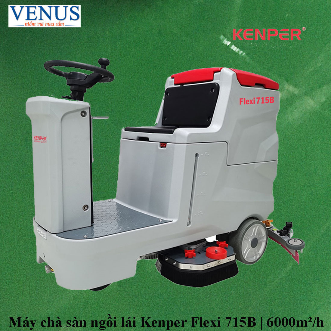 7 Máy chà sàn ngồi lái chất lượng cao Kenper Flexi 715B 7 Máy chà sàn ngồi lái chất lượng cao Kenper Flexi 715B