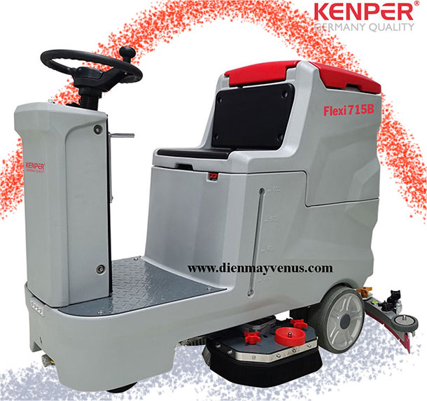 9 Máy chà sàn ngồi lái chất lượng cao Kenper Flexi 715B 9 Máy chà sàn ngồi lái chất lượng cao Kenper Flexi 715B
