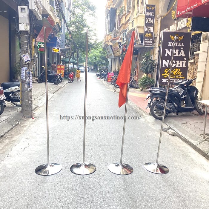 Ưu điểm của cột cờ inox và các mẫu cột cờ inox phổ biến Ưu điểm của cột cờ inox và các mẫu cột cờ inox phổ biến