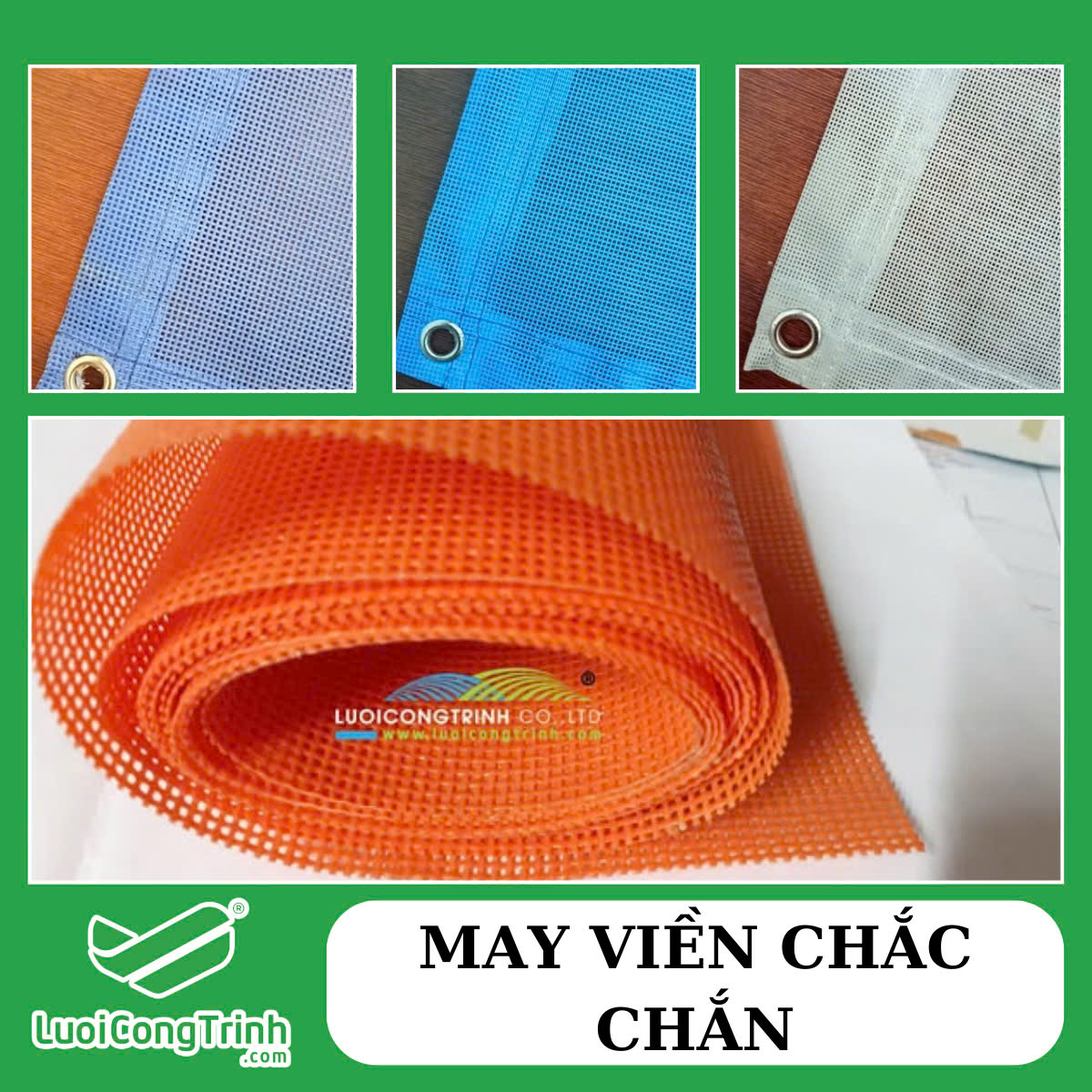 Lưới PVC chống cháy Lưới PVC chống cháy