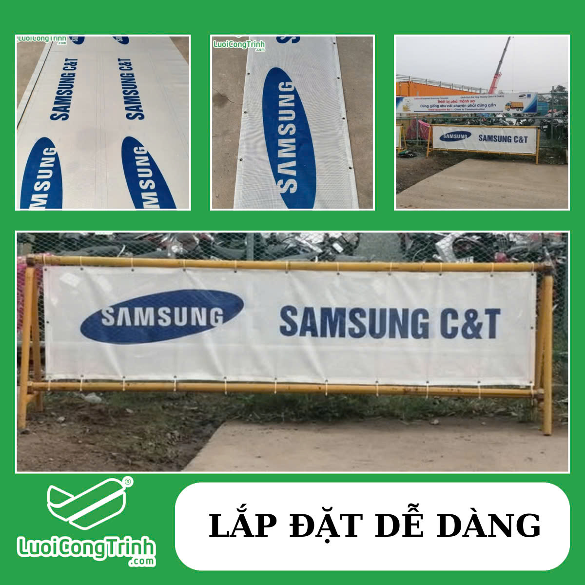 2 Lưới PVC chống cháy 2 Lưới PVC chống cháy