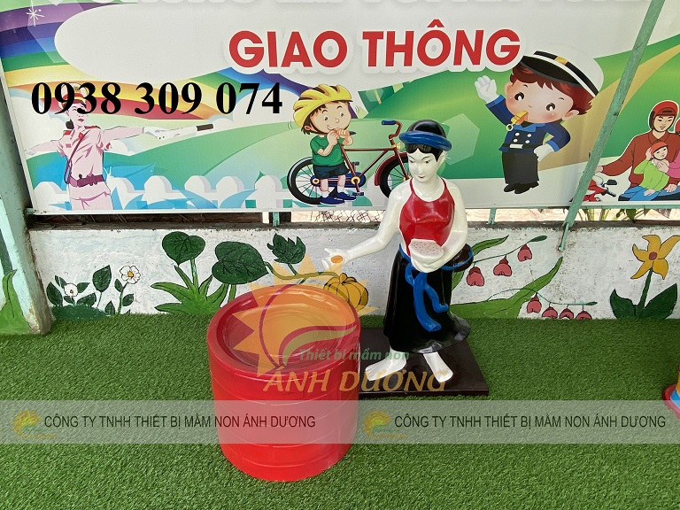 2 Tượng bạch tuyết, tượng cô tấm, tượng dê trắng, tượng thỏ