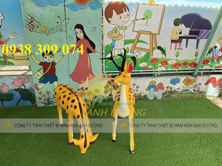 6 Tượng bạch tuyết, tượng cô tấm, tượng dê trắng, tượng thỏ