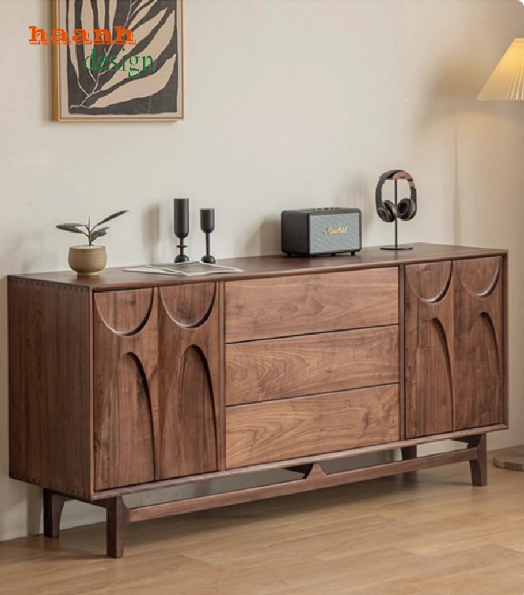 1 Kệ ti vi gỗ óc chó tự nhiên   điểm nhấn sang trọng cho không gian sống 1 Kệ ti vi gỗ óc chó tự nhiên   điểm nhấn sang trọng cho không gian sống