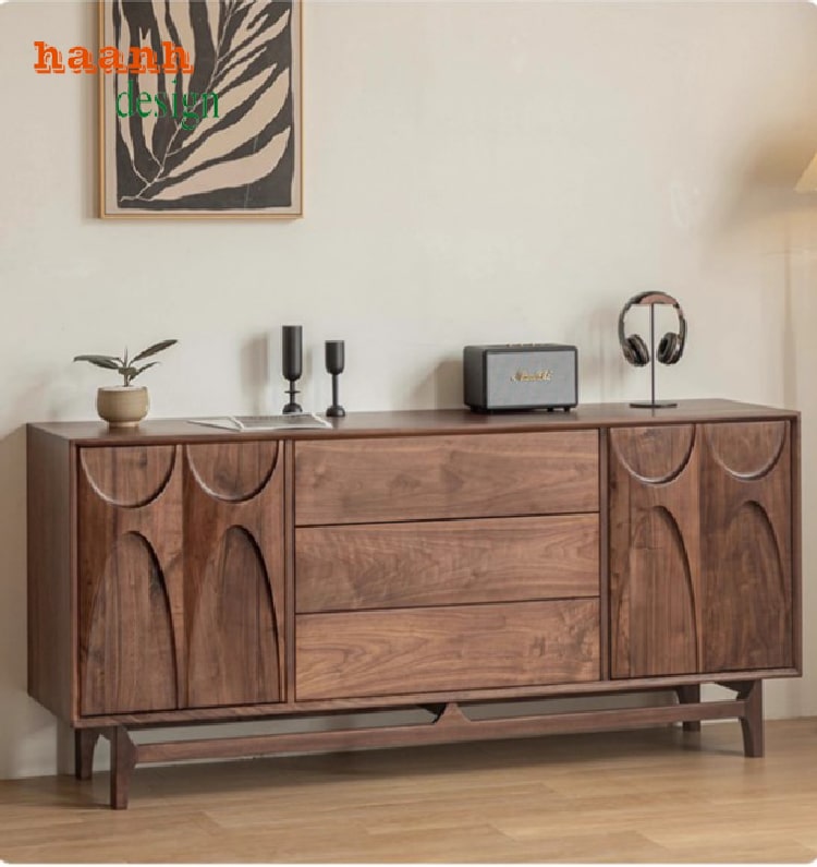 2 Kệ ti vi gỗ óc chó tự nhiên   điểm nhấn sang trọng cho không gian sống 2 Kệ ti vi gỗ óc chó tự nhiên   điểm nhấn sang trọng cho không gian sống