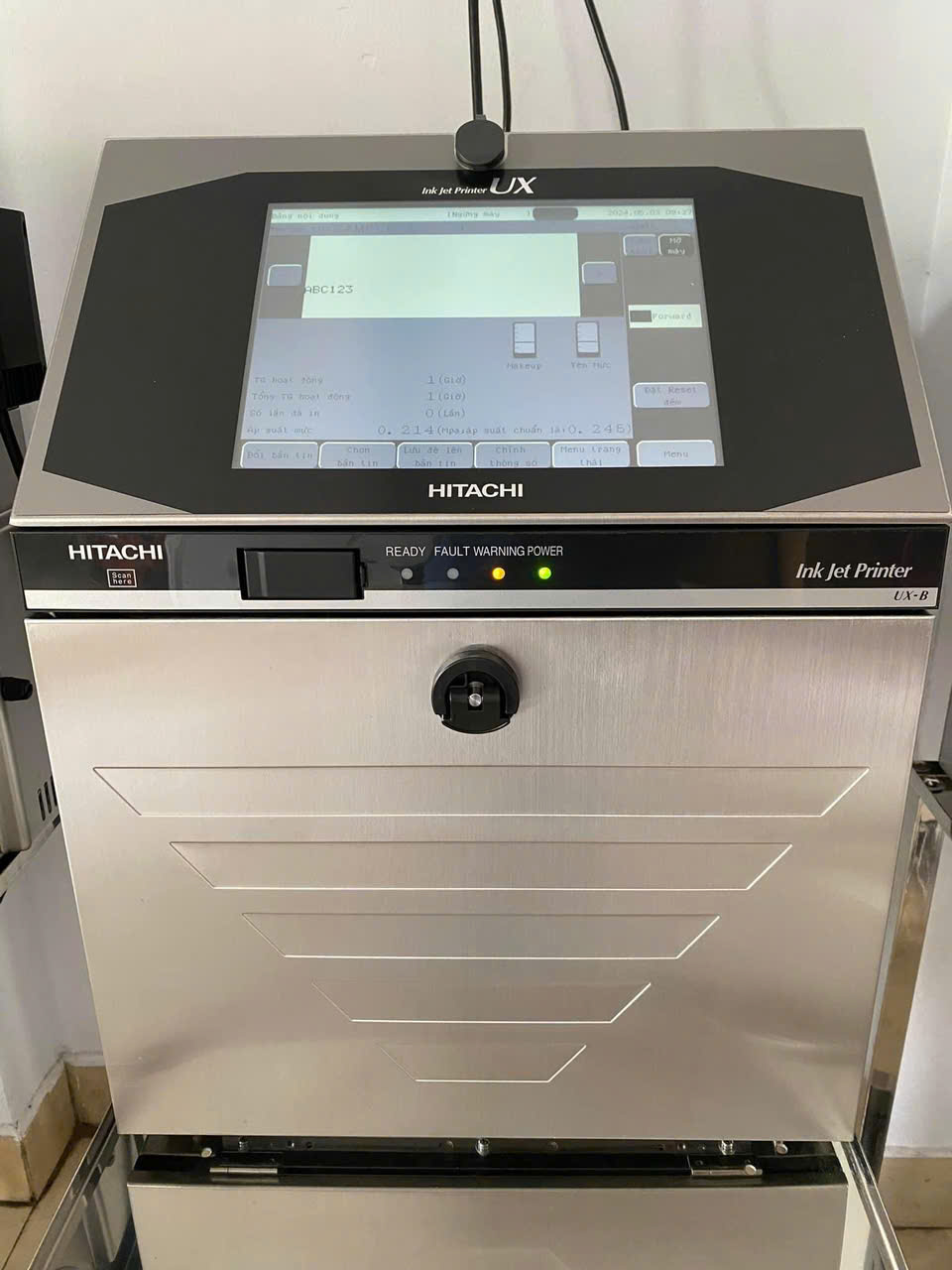 1 Màn hình máy in Hitachi PXR 1 Màn hình máy in Hitachi PXR
