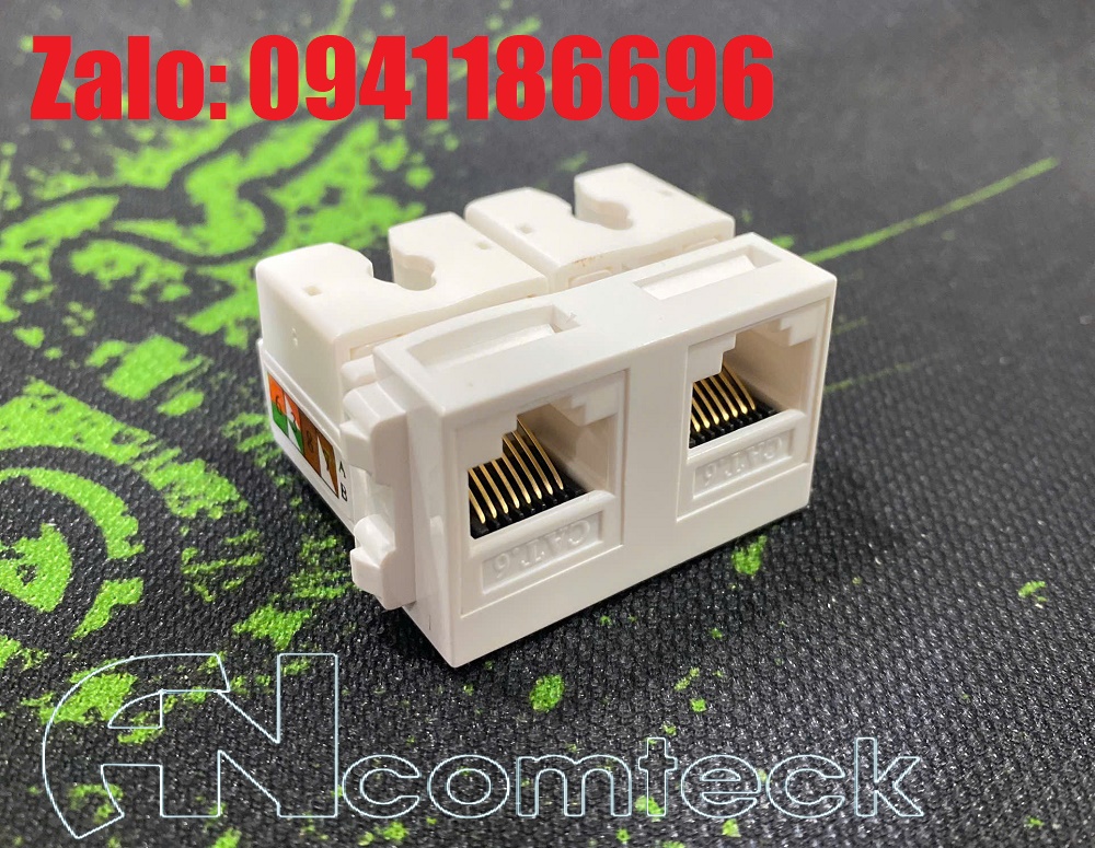 3 Bộ chuyển đổi RJ45 2 cổng CAT6 CAT6 T568A/8 LAN Ethernet dành cho máy tính 3 Bộ chuyển đổi RJ45 2 cổng CAT6 CAT6 T568A/8 LAN Ethernet dành cho máy tính