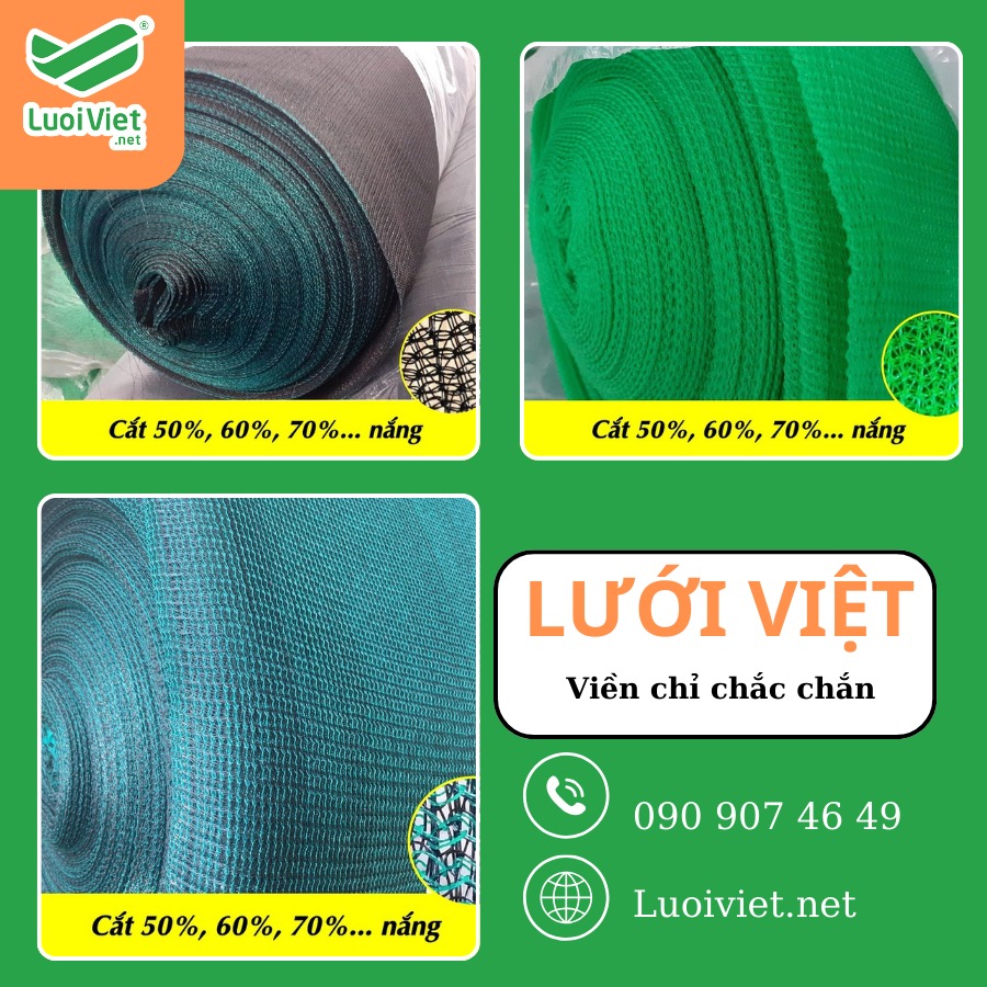 1 Lưới che nắng, lưới che lan, lưới che nắng 70 80 90