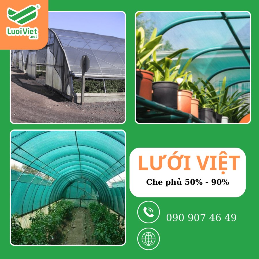3 Lưới che nắng, lưới che lan, lưới che nắng 70 80 90