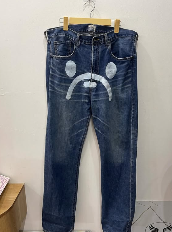 Quần jean bape vintage