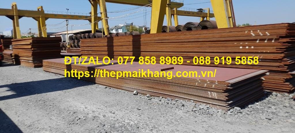 1 Tham Khảo Thép tấm chịu nhiệt, Lò Hơi ASTM A515Gr70,16Mo3,13CrMo4-5,Q245,SB410,A387Gr.11,NM360