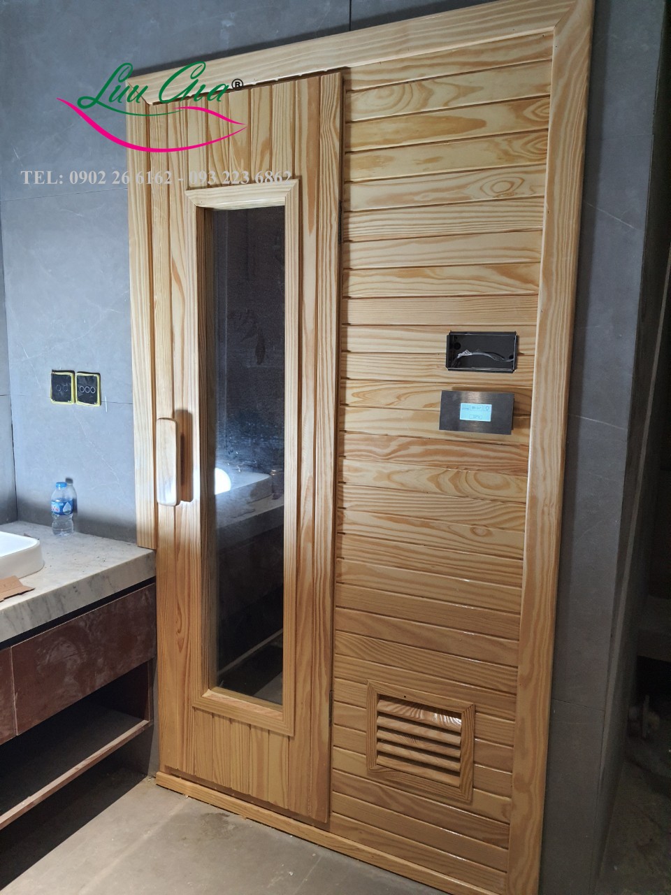 4 Lắp đặt phòng xông hơi theo thiết kế tại sông công, thái nguyên
