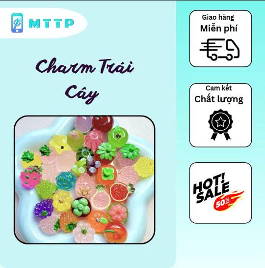 Charm trái cây