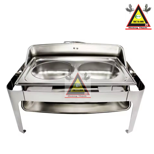 2 Nồi buffet hâm soup đôi HT-BF723   Sang trọng   tiện dụng