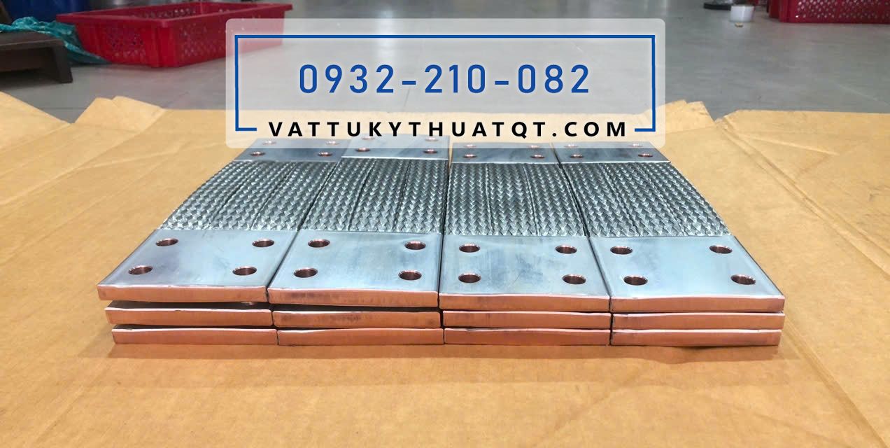 Thanh đồng mềm kết nối máy biến áp, Thanh nối đồng bện mềm, Khớp nối đồng mềm busway, Thanh đồng mềm