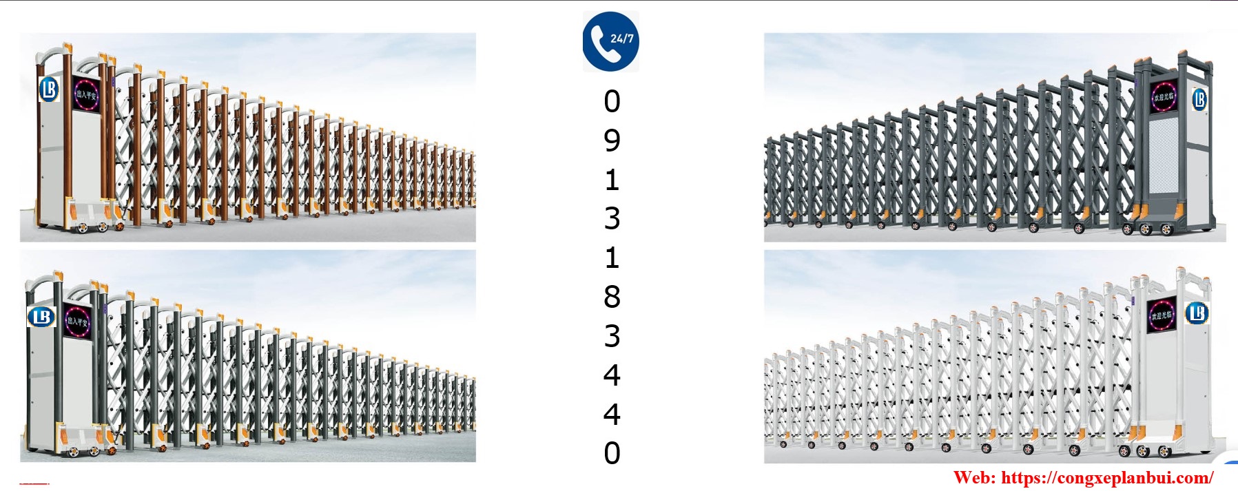 1 Cổng xếp tự động- Chất Lượng Là Tất Cả- cty Lan Bùi