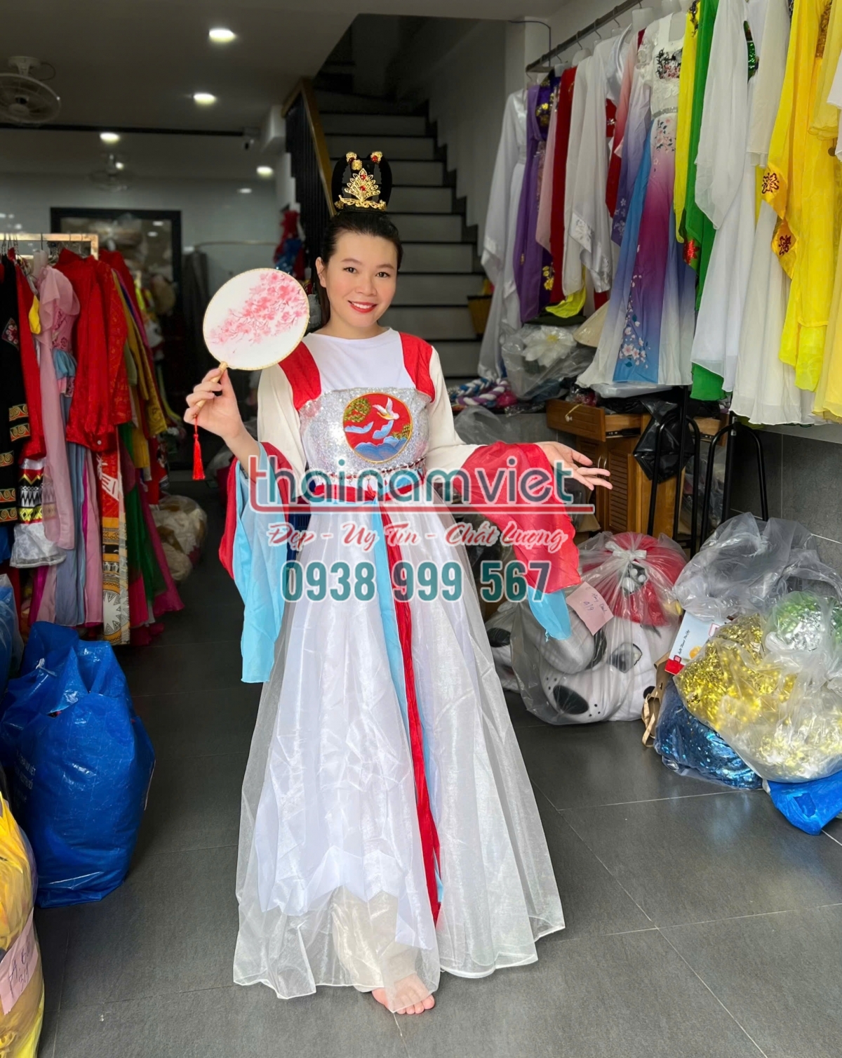 15 Cho thuê trang phục Hằng Nga chú cuội Tphcm