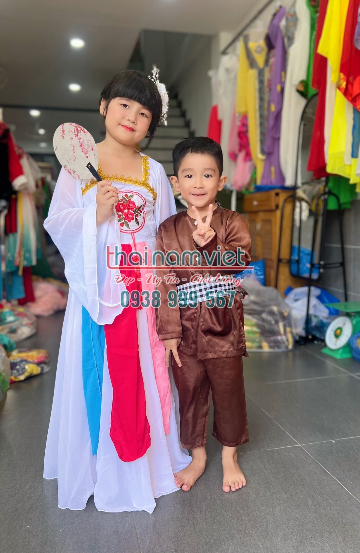 17 Cho thuê trang phục Hằng Nga chú cuội Tphcm