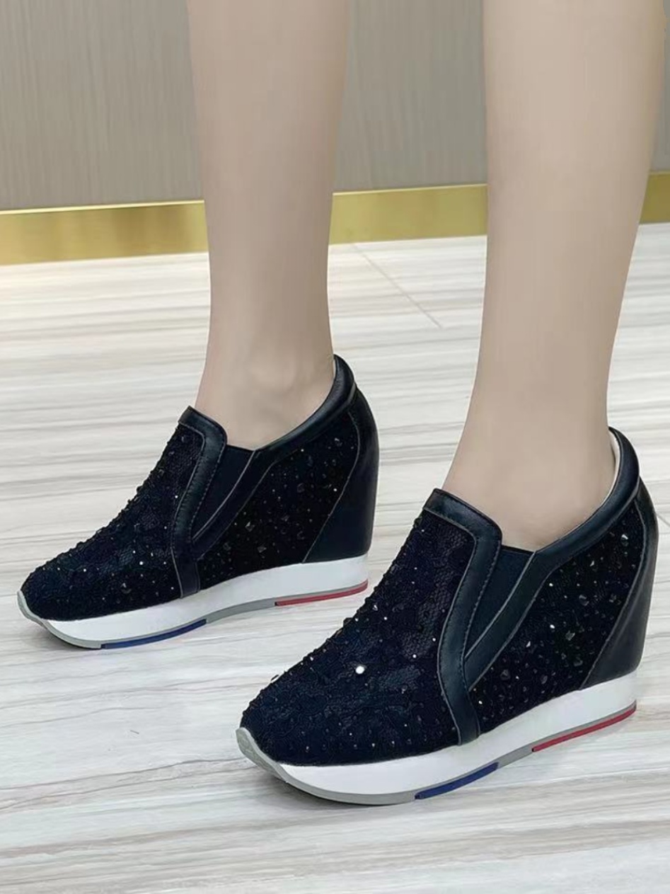 17 Giày nữ độn đế tăng chiều cao chất lượng tphcm
