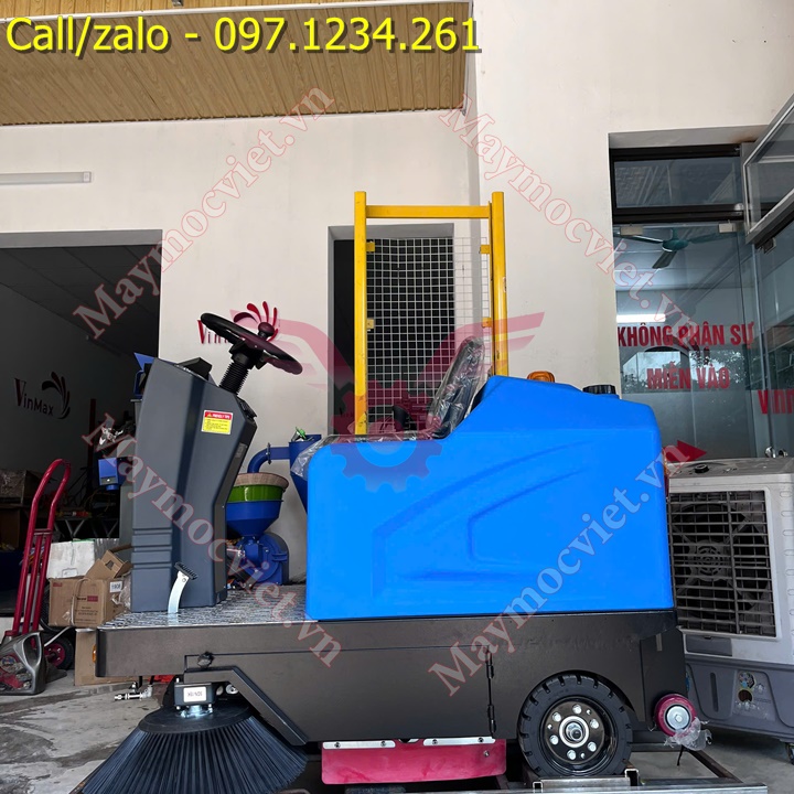 Xe quét rác ngồi lái Kraffer KF260 giá rẻ