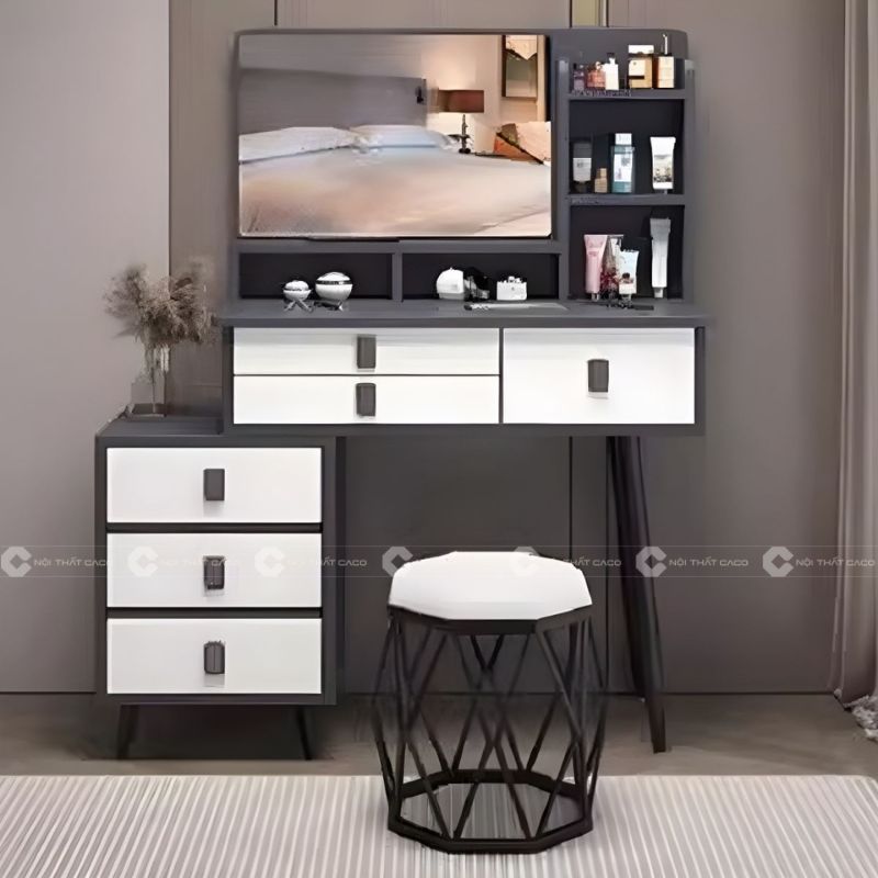 2 Bàn Trang Điểm Gỗ Công Nghiệp MDF Sang Trọng