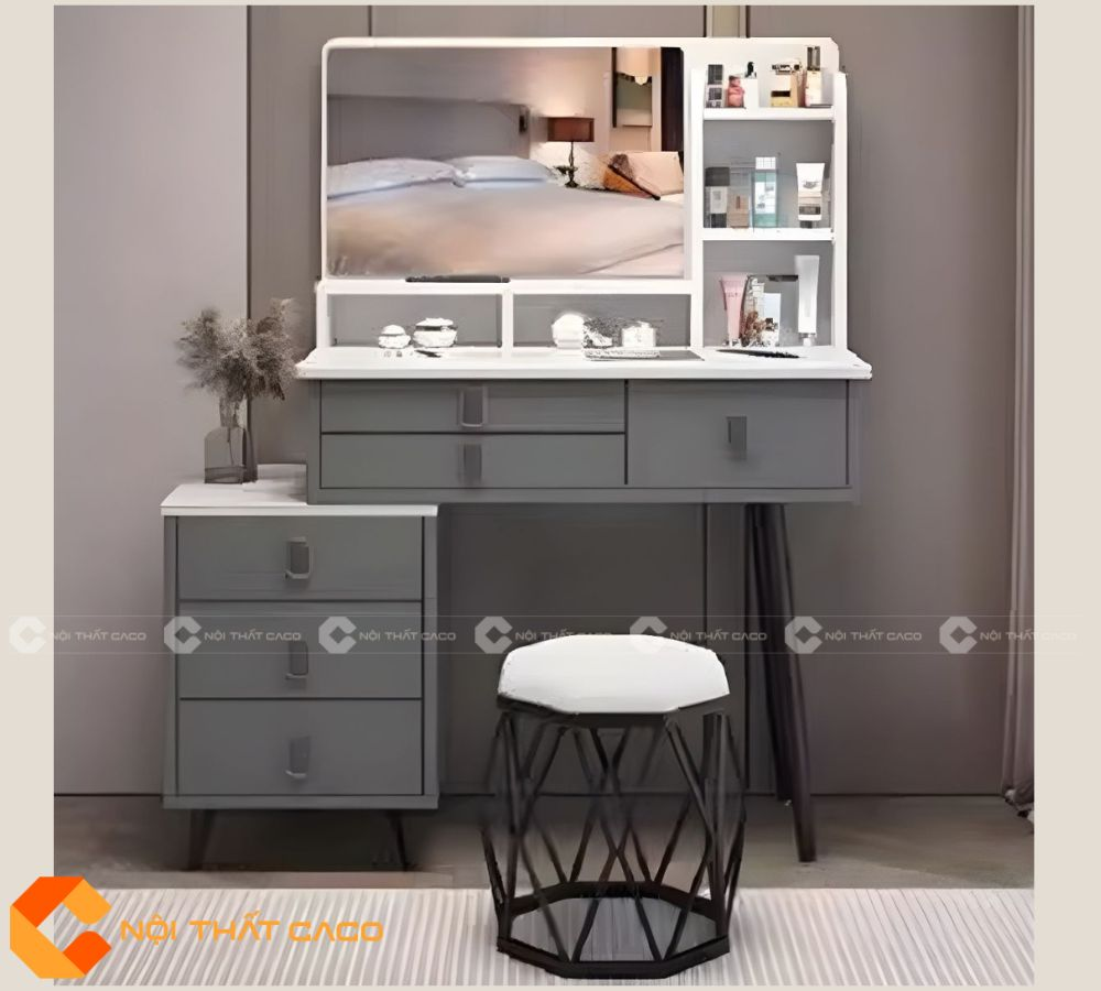 Bàn Trang Điểm Gỗ Công Nghiệp MDF Sang Trọng