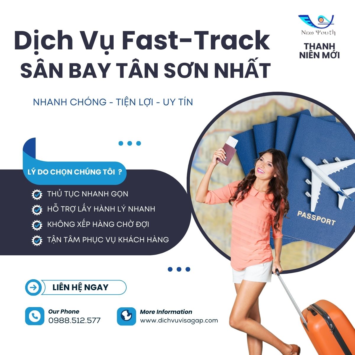 Dịch vụ fast-track tại sân bay Việt Nam
