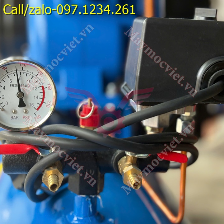 3 Máy nén khí có dầu Pegalion 120L TM-W-0.36/8 giá rẻ